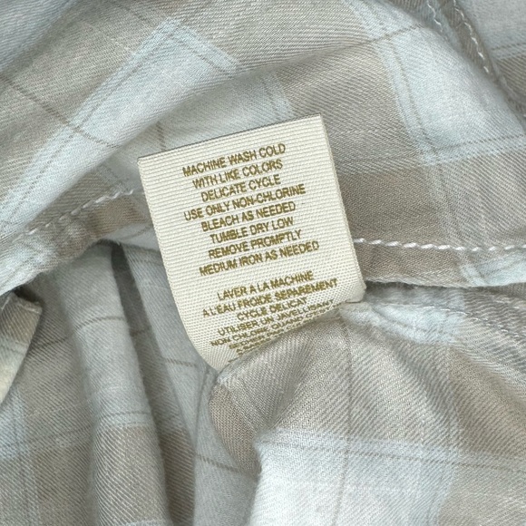 Cozy Cream Plaid Button Down | We The Free Small - Picture 4 of 4
